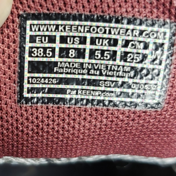 Keen Terradora II waterproof hiking shoe size 8 - Picture 6 of 13